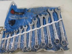 lot 159 image: (EC1) 11pc SAE Combination Wrench S...