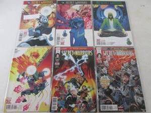 lot 162 image: (C-4) 12 Vintage Marvel Secret Warr...