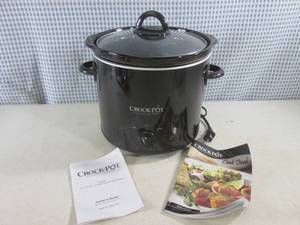 lot 204 image: (CSB) Crock-Pot Slow Cooker...