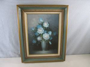 lot 211 image: (FDS) Vintage Framed Canvas Robert ...