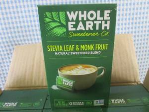 lot 241 image: (B-1) Case of 12 Boxes Whole Earth ...