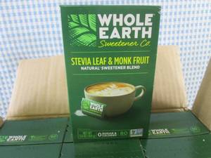 lot 242 image: (B-1) Case of 12 Boxes Whole Earth ...