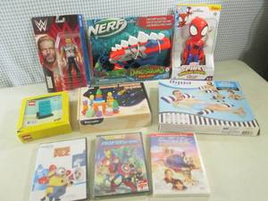 lot 244 image: (EW3) Assorted Toys and DVDs...