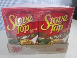 lot 259 image: (B-3) Stove Top Stuffing Mix for Tu...