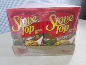 lot 260 image: (B-3) Stove Top Stuffing Mix for Tu...