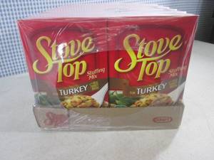 lot 261 image: (B-3) Stove Top Stuffing Mix for Tu...