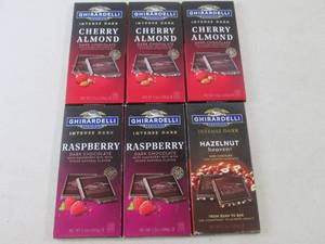 lot 269 image: (B-1) 6 Intense Dark Chocolate Bars...