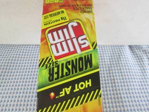 lot 272 image: (B-3) Box 18 Monster Size Slim Jim ...