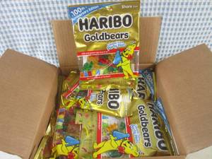 lot 275 image: (B-3) 12 Bags Haribo Goldbears Gumm...