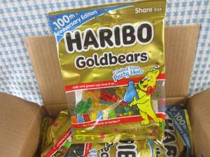 lot 276 image: (B-3) 12 Bags Haribo Goldbears Gumm...