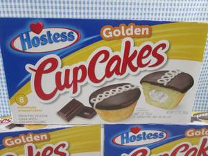 lot 283 image: (B-1) 3 Boxes Hostess Golden Cup Ca...
