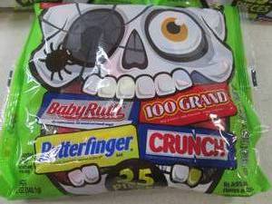 lot 294 image: (B-2) 3 Bags Assorted Bite Size Can...