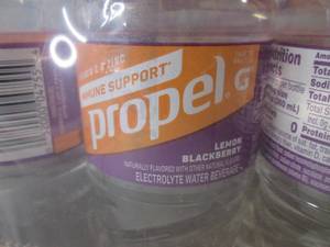 lot 310 image: (C-1) 12 Bottles Propel Lemon Black...