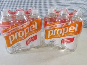 lot 312 image: (C-2) Propel Orange Raspberry 2 6-P...