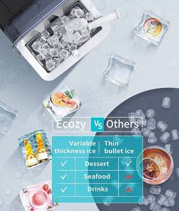 lot 17 image: Ecozy Countertop Ice Maker