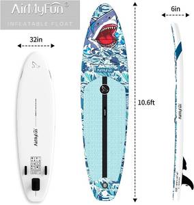 lot 27 image: AirMyFun Inflatable Paddle Board