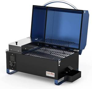 lot 32 image: Onlyfire Portable Wood Pellet Grill and Smoker