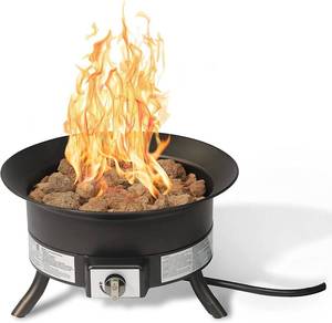 lot 33 image: Amazon Basics Portable Propane Gas Fir Pit