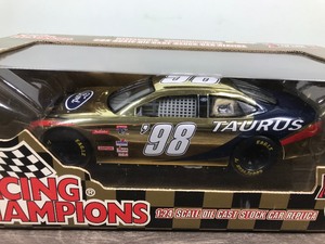 lot 272 image: 1998 Nascar Racing Champions Gold Commemorative Series Taurus #98 124 scale die cast stock car