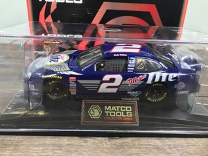 lot 274 image: 1999 Nascar Matco Tools Rusty Wallace Ford Taurus #2 Miller Lite  Harley Davidson 124 scale die cast stock car