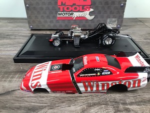 lot 286 image: 1998 Mac Tools Motor Sports Whit Bazemore Mustang Funny Car 124 scale die cast