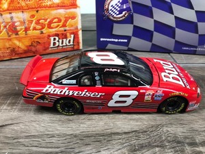 lot 294 image: 1999 Nascar Action Racing Collectibles Dale Earnhardt Jr. Monte Carlo #8  Budweiser 124 scale die cast stock car