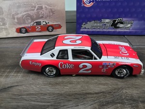 lot 297 image: 2002 Nascar Action Racing Collectibles Legendary Series 1980 Ventura Dale Earnhardt #2  Coke 124 scale die cast
