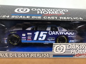 lot 305 image: 1999 Nascar Racing Champions Ken Schrader #15 Oakwood Homes Monte Carlo 124 Scale Diecast Promo