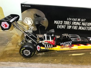 lot 307 image: 2000 NHRA Matco Tools Spring Nationals Event Top Fuel Dragster 124 scale die cast