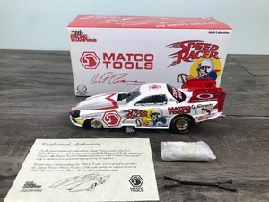 lot 317 image: 2002 NHRA Racing Champions Authentics  Matco Tools Collector Special Edition Whit Bazemore Funny Car Speed Racer 124 scale die cast