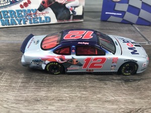 lot 345 image: 1999 Nascar Action Racing Collectible Jeremy Mayfield Ford Taurus #12 Mobil 1  125th Kentucky Derby 132 scale die cast stock car