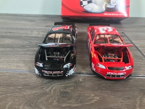lot 348 image: 1998 Action RCR Dale Earnhardt & Dale Earnhardt Jr. #3 Coke & #1 Polar Bear 2 car set 132 scale die cast stock cars