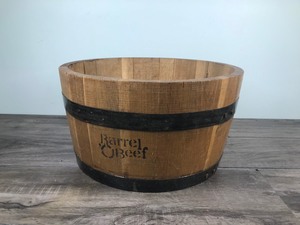 lot 377 image: Barrel O Beef half barrel