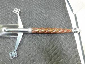 lot 14 image: stainless steel sword with sheath