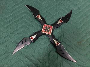 lot 19 image: Robert Shifflett custom design throwing knife