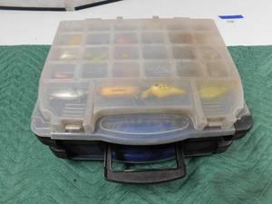 lot 50 image: Tackle box of tackle