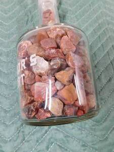 lot 56 image: Bottle of agates