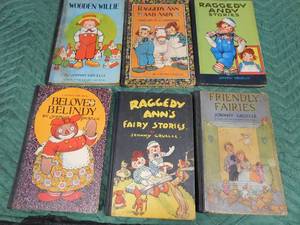 lot 91 image: 1900s hard cover Raggedy & Andy books