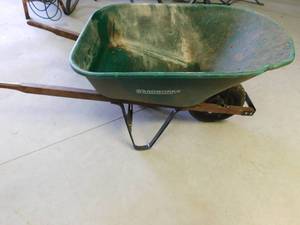 lot 119 image: Yardworks wheel borrow