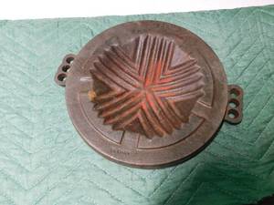 lot 176 image: Cast iron Mongolian grill