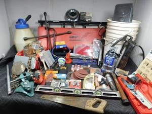 lot 211 image: Auto tools  supplies  more