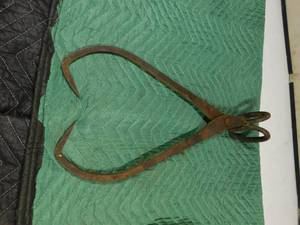 lot 213 image: Antique Ice tongs