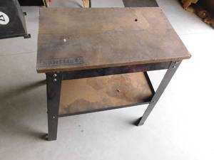 lot 413 image: craftsman work shop table