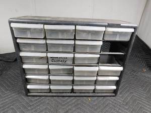 lot 449 image: 22 drawer storage wall unit
