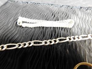 lot 184 image: Sterling silver jewelry (ring, bracelets, earring)