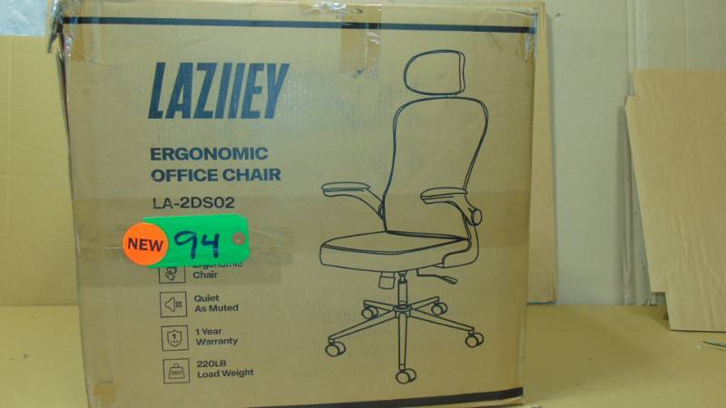 Laziiey Home Office Desk Chair, Ergonomic Office Chair with Flip