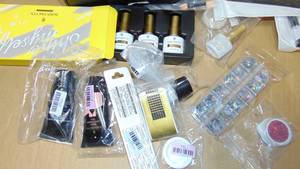 lot 98 image: professional born pretty gel polish kit with 48w led nail lamp