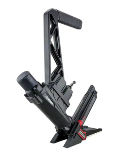 lot 7 image: Husky Pneumatic 3-in-1 15.5-Gauge and 16-Gauge 2 in. Flooring Nailer and Stapler with Quick Jam Releas Model # HDUFL50 UPC Code # 816376013984