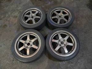 lot 4 image: Set Of 4-4 Bolt 16 Aluminum Wheels