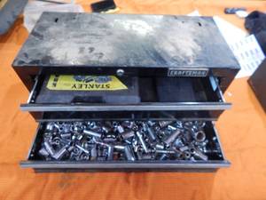 lot 122 image: Craftsman Tool Box With Assorted Sockets